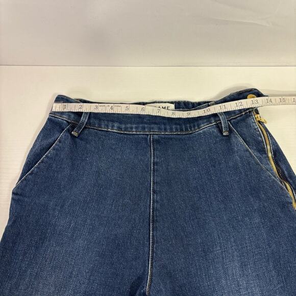 Frame Denim Dark Blue Flare Jeans Size 29 PP0820 - Picture 5 of 10